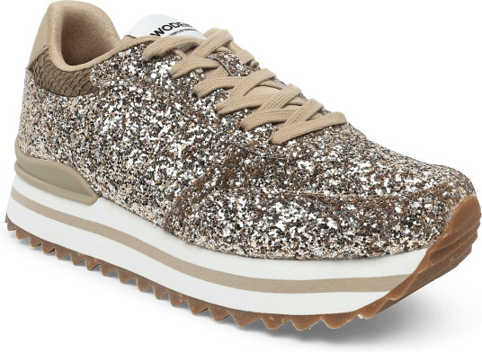 WODEN Ronja Plateau Glitter Multi/patterned 37
