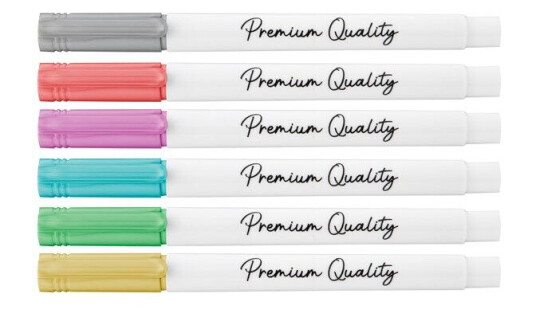 Craft Sensations Metallic markers 6 pcs