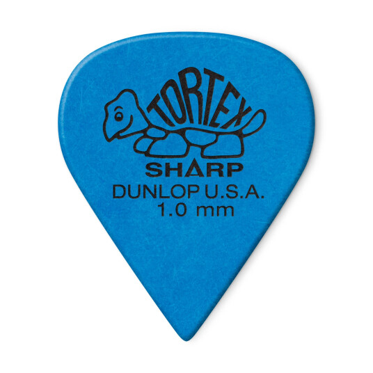 Dunlop Tortex Sharp 1.0mm 12 Pick Pack