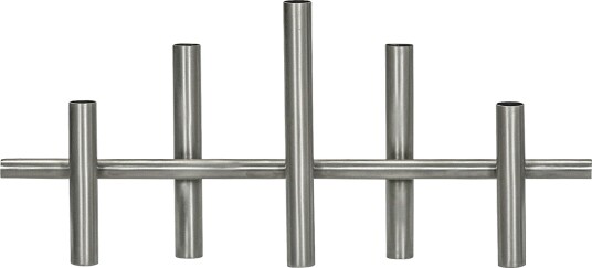 House Doctor Maxi Lyslykte 45 cm Antique Silver House Doctor Maxi Lyslykte 45 cm Antique Silver