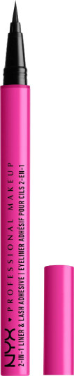 NYX Professional Makeup Jumbo Lash! 2-in-1 Liner & Lash Adhesive 01 Baddest Black NYX Professional Makeup Jumbo Lash! 2-in-1 Liner & Lash Adhesive 01 Baddest Black