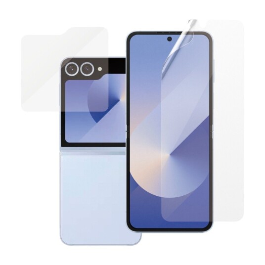 PanzerGlass skjermbeskytter til Samsung Galaxy Z Flip6 med TPU og glass