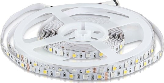 V Tac Led List 8W/M 60 Led/M Rgb + 4000K 5 Meter
