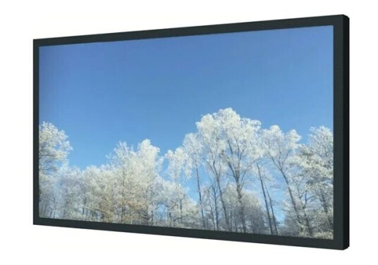 HI-ND EASY mounting kit - landscape - for LCD display - black RAL 9005 43" 200 x 200 mm