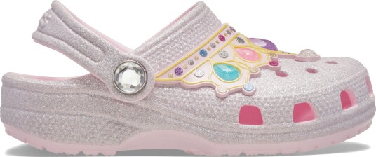 Crocs Classic IAM Princess Kids Tøfler Pink Milk/Multi 24 25 Crocs Classic IAM Princess Kids Tøfler Pink Milk/Multi 24 25