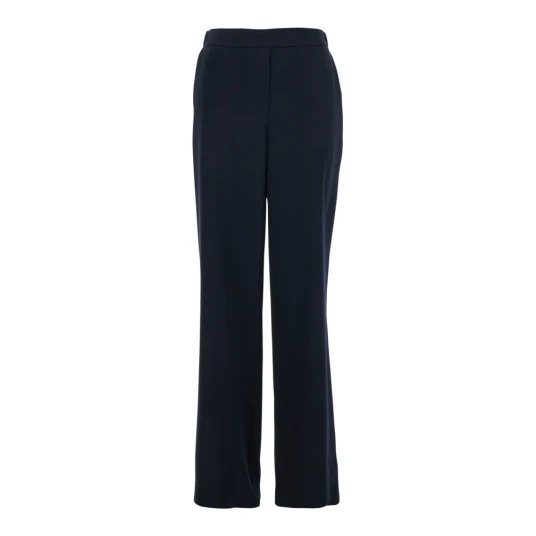 Plain Dame Bukser Blå XS