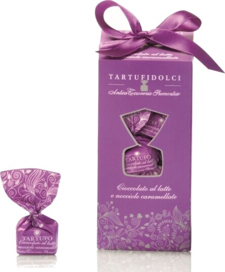 Antica Torroneria Piemontese Sjokolade Trøfler | Hilsen Med Melk Og Karamelliserte Nøtter 160 G Antica Torroneria Piemontese Sjokolade Trøfler | Hilsen Med Melk Og Karamelliserte Nøtter 160 G