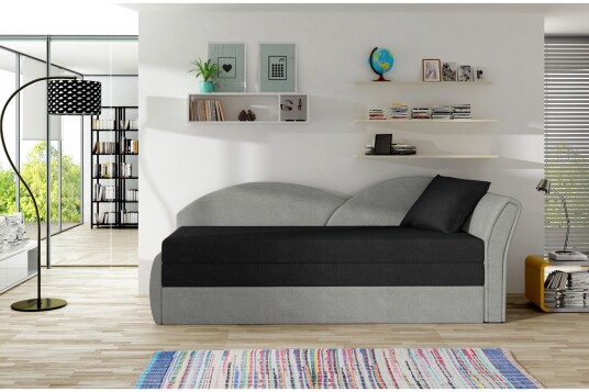 Chasidi Sovesofa Svart/Hvit