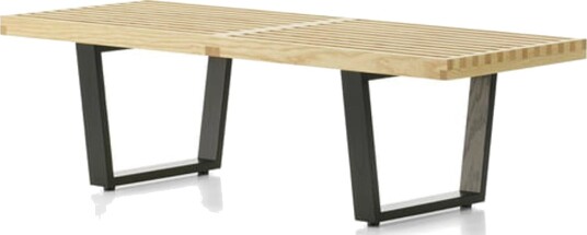 Vitra Nelson Benk Kort Ask/ Sort