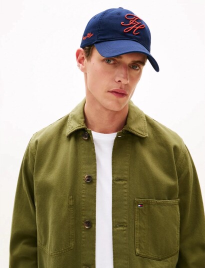 Tommy Hilfiger Th Script Soft 6 Panel Cap Navy ONE SIZE Tommy Hilfiger Th Script Soft 6 Panel Cap Navy ONE SIZE