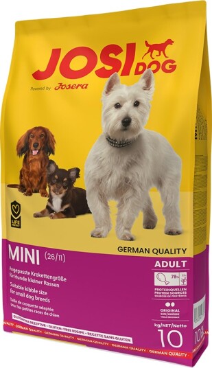 Josidog tørrfôr Mini 2 x 10 kg