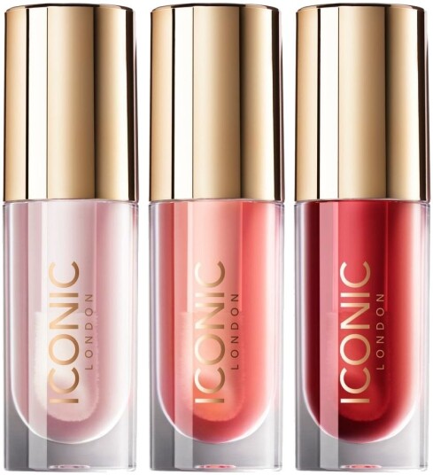 ICONIC London Lip Oil Lustre - She'S A Peach Lipgloss Skjønnhet Makeup