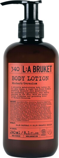 L:a Bruket Body Lotion Rhubarb 240 ml L:a Bruket Body Lotion Rhubarb 240 ml