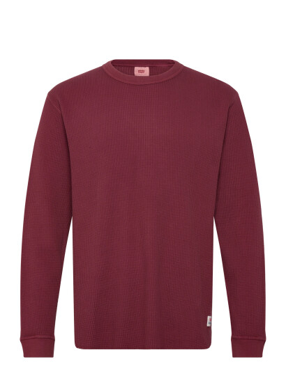 Levi"s® Ls Rlx Thermal Tee Garment Dye Burgundy L