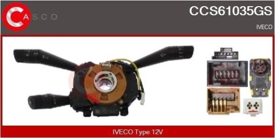 Bryter komplett rattstamme CASCO CCS61035GS