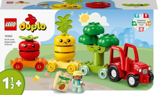 LEGO DUPLO 10982 Frukt- og grønnsakstraktor LEGO DUPLO 10982 Frukt- og grønnsakstraktor