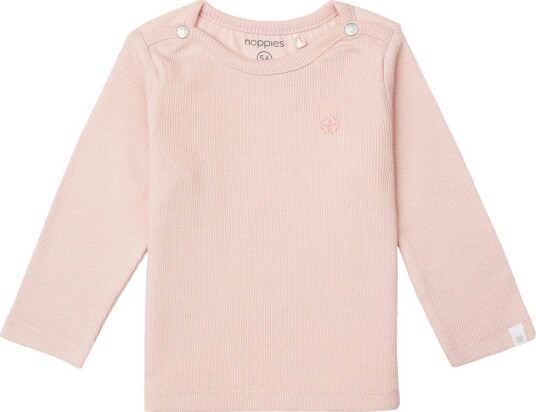 Noppies U Tee Rib Natal Ls   P778 ROSE SMOKE   62