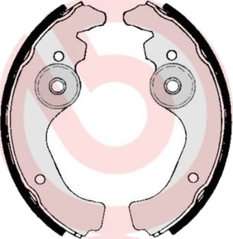 Bremsesko sett BREMBO S 23 502