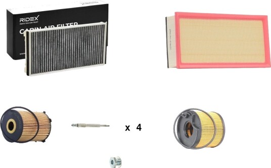 Servicepakke RIDEX 4682P22390