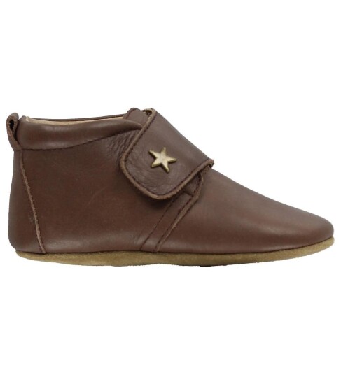 Bisgaard tøfler Velcro Star 12301 Brown 25 Bisgaard tøfler Velcro Star 12301 Brown 25