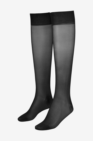 Vogue   Knestrømper Support Knee 40 den   Svart