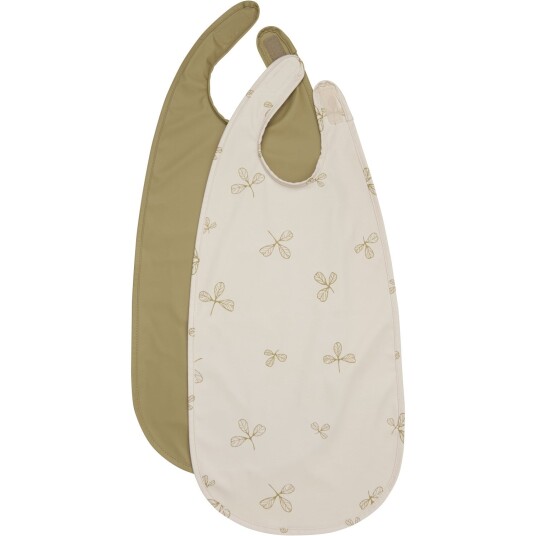 CeLaVi Khaki Long Pu Smekke 2-Pakning