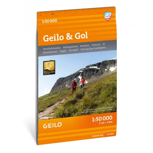 Calazo förlag Turkart Geilo & Gol 1:50.000 OneSize, NoColour Calazo förlag Turkart Geilo & Gol 1:50.000 OneSize, NoColour