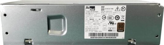 Lenovo AcBel Strømforsyning Intern 180W 80 Plus Bronze For ThinkCentre M710e