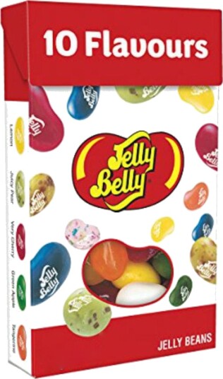Jelly Belly Bean Gelebønner med 20 Forskjellige Smaker i Stor Pastilleske 100g USA Import Jelly Belly Bean Gelebønner med 20 Forskjellige Smaker i Stor Pastilleske 100g USA Import