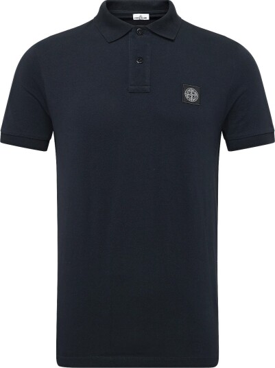 Stone Island Organic Cotton Polo BLUE L