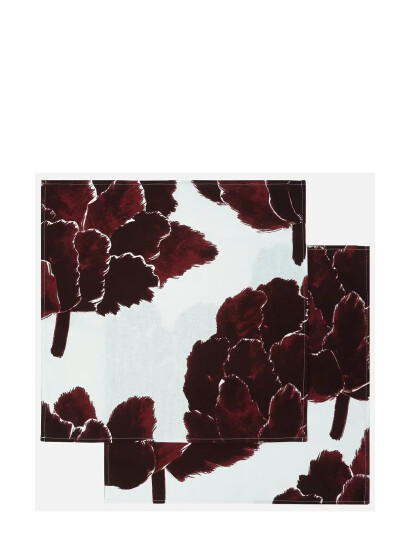 Marimekko Home Napkin 43X43Cm 2Pcs - Brown - 43X 43CM