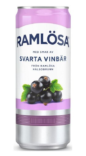 Ramlösa Svarta Vinbär 33cl