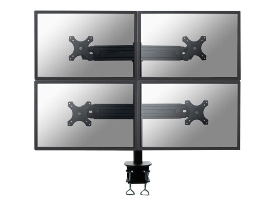 Neomounts Full-motion Monteringssett for 4 LCD-skjermer, Svart