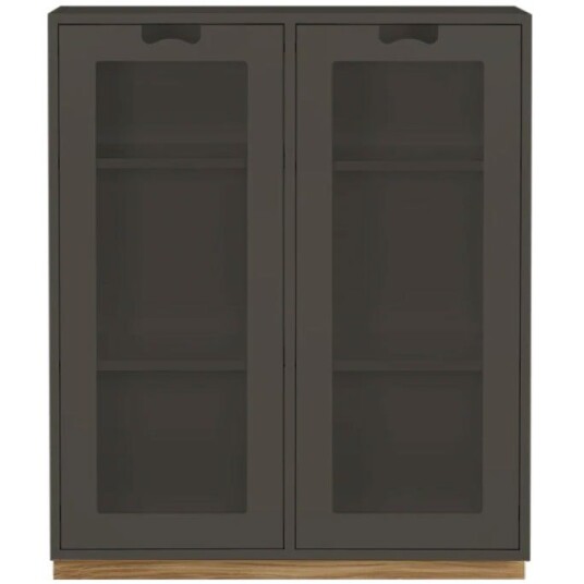 Asplund Snow E Vitrineskap 30 cm Taupe