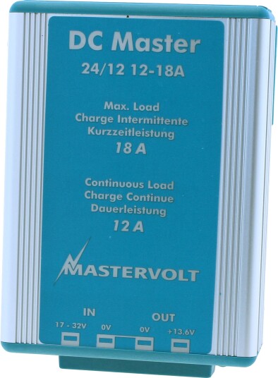 Mastervolt Converter DC Master 24V til 12V 12A