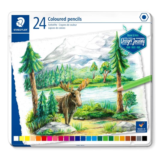 Staedtler Coloured pencil 24pcs 100% PEFC Staedtler Coloured pencil 24pcs 100% PEFC