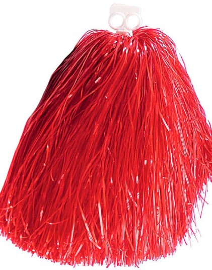 1 stk Rød Pom Pom 1 stk Rød Pom Pom