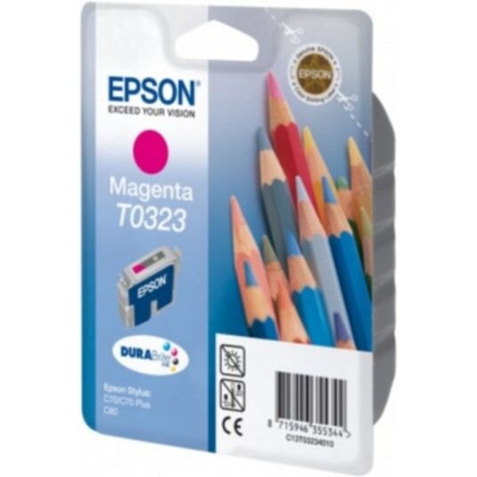 Epson T0323 Epson T0323 Blekkpatron magenta Epson T0323 Epson T0323 Blekkpatron magenta