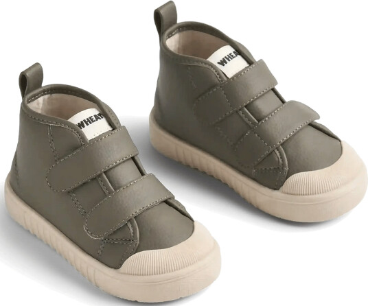 Wheat Sneaker Leo Leather Khaki green 35 Wheat Sneaker Leo Leather Khaki green 35