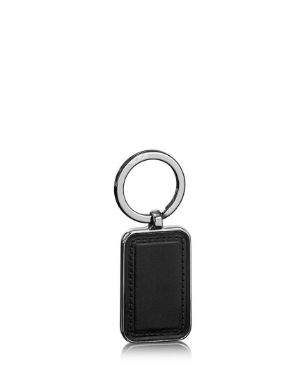 Tumi Key Fobs Embossed Patch Key Fob Gunmetal