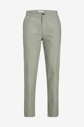 Jack & Jones - Bukser jpStace jjSummer Linen Blend Pant S - Grå