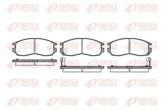 Bremseklosser REMSA 0460.02