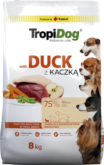 Tropidog Tørrfôr Adult Premium Small And Og Ris 2 X 8 kg Tropidog Tørrfôr Adult Premium Small And Og Ris 2 X 8 kg