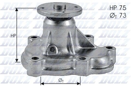 DOLZ O143 Vannpumpe DOLZ O143 Vannpumpe