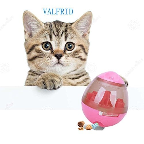 Kattinorge Aktivitetsball/wobbler hund og katt 2 fargevarianter Rosa