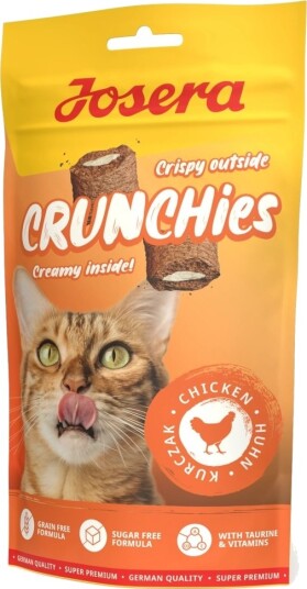 Josera Voksen Crunchies Snacks Katt Sukkerfri Kylling 60 G