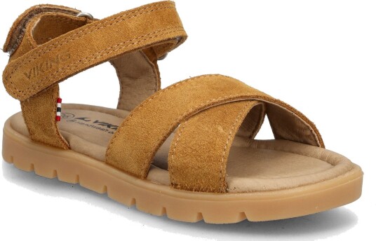 Viking Lerk Sandal 2V Brown 25 Viking Lerk Sandal 2V Brown 25