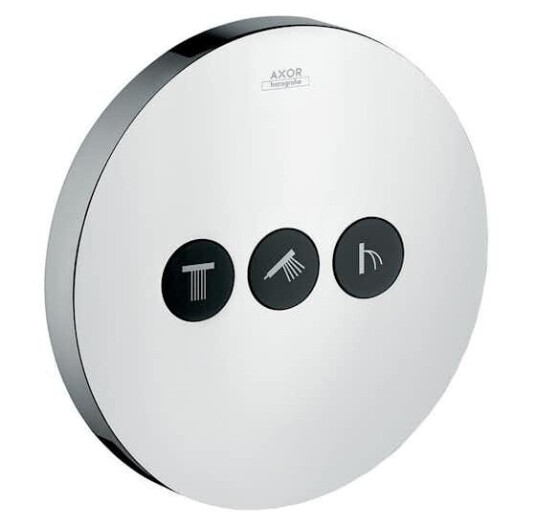 Innbyggingsblander Axor ShowerSelect Rund 3 utløp Innbyggingsblander Axor ShowerSelect Rund 3 utløp