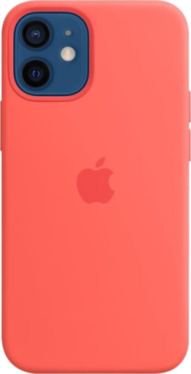 Apple iPhone 12 mini Silikondeksel med MagSafe Rosa Sitrus