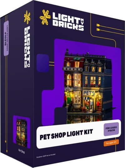 Light My BricksPet Shop lyssett